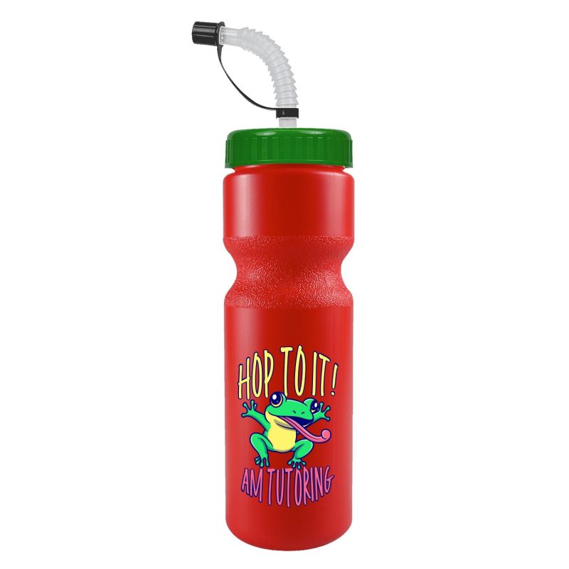 Garyline® Journey Bike Bottle with Straw Lid (Colors) - 28 oz.-9
