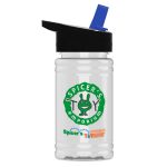 Garyline® Mini Bottle with Flip-Straw Lid - 16 oz.-2