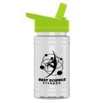 Garyline® Mini Bottle with Flip-Straw Lid - 16 oz.-5
