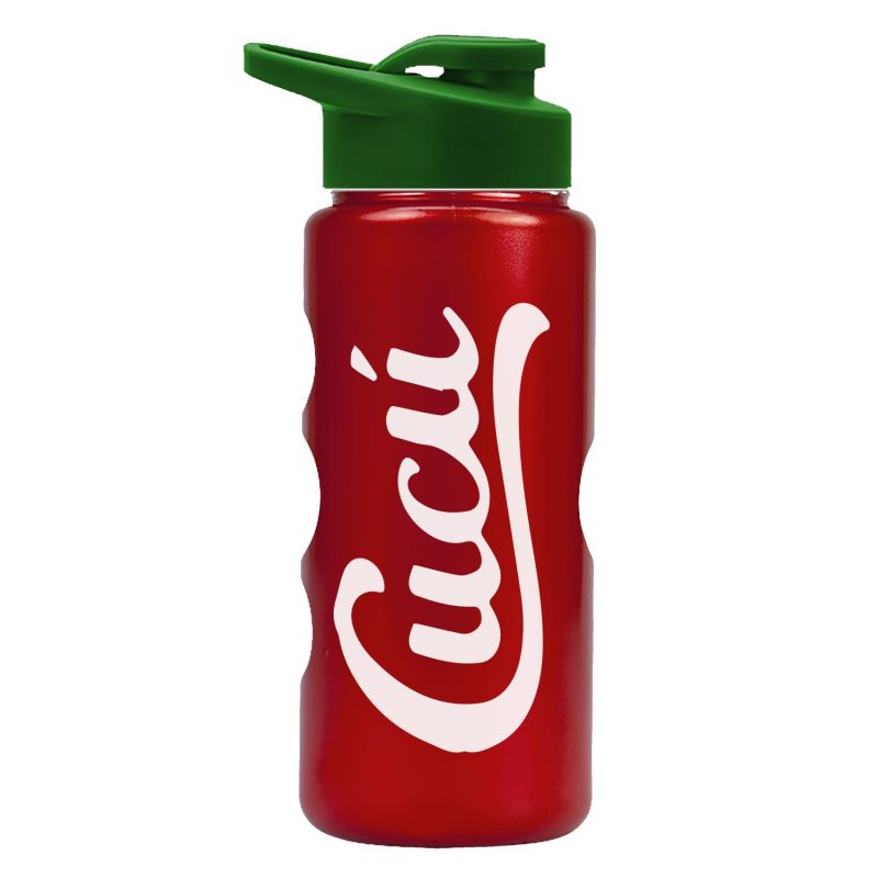 Garyline® Mini Peak Tritan® Metallike Bottle with Drink-Thru Lid - 22 oz.-7