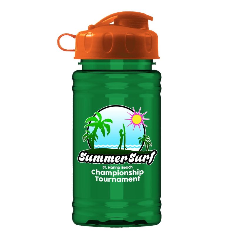 Garyline® Mini RPET Bottle with Flip Lid - 16 oz.-4