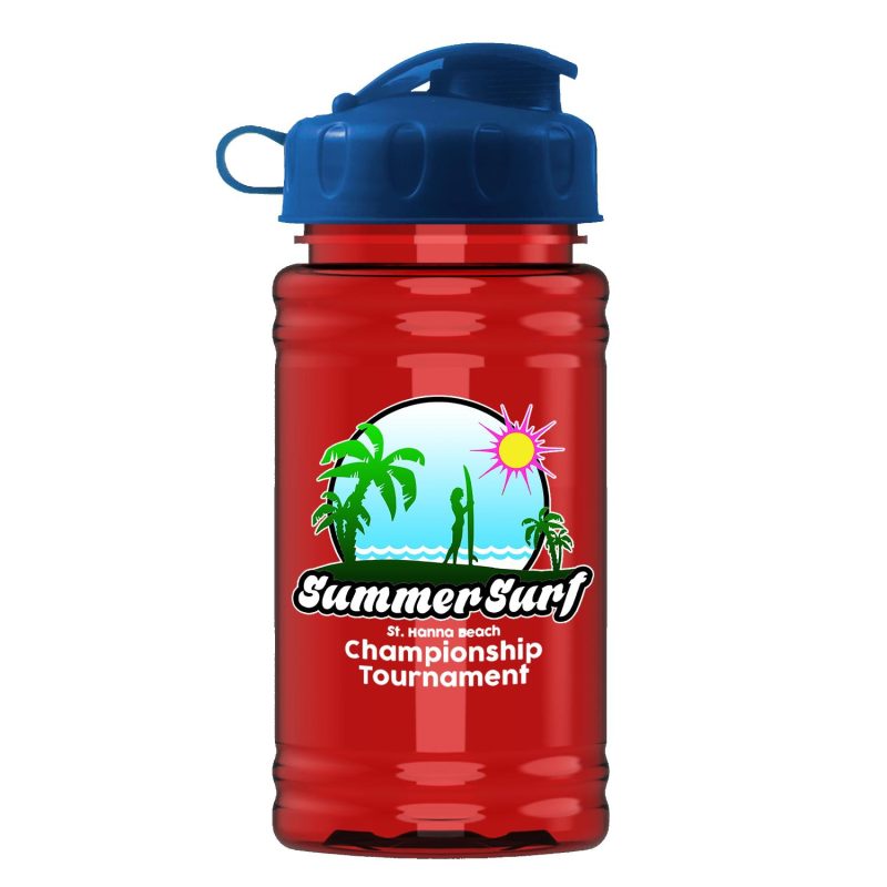 Garyline® Mini RPET Bottle with Flip Lid - 16 oz.-6