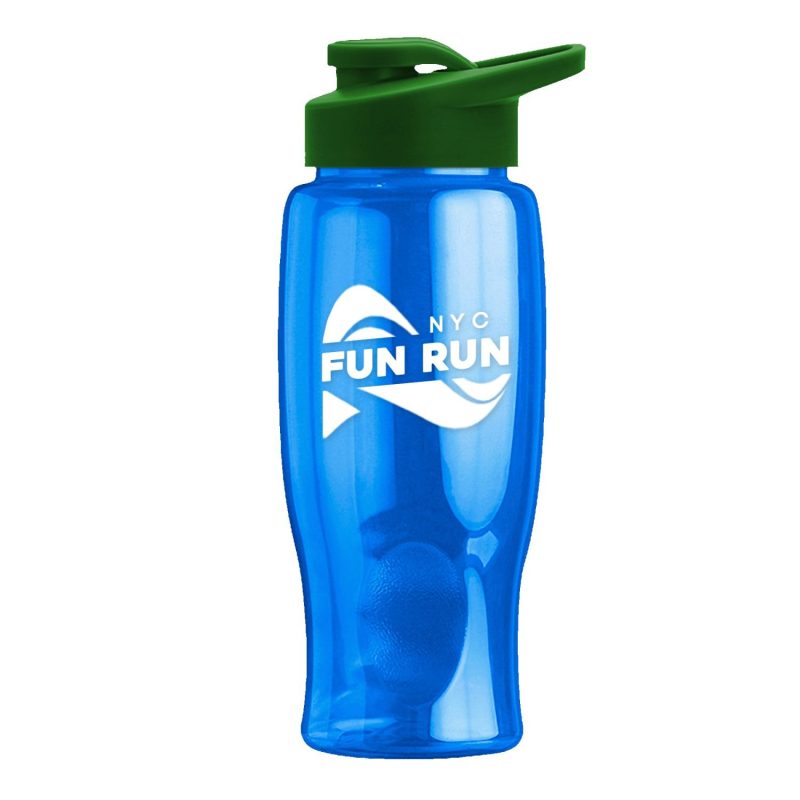Garyline® Poly+ Bottle with Drink-Thru Lid - 27 oz.-3