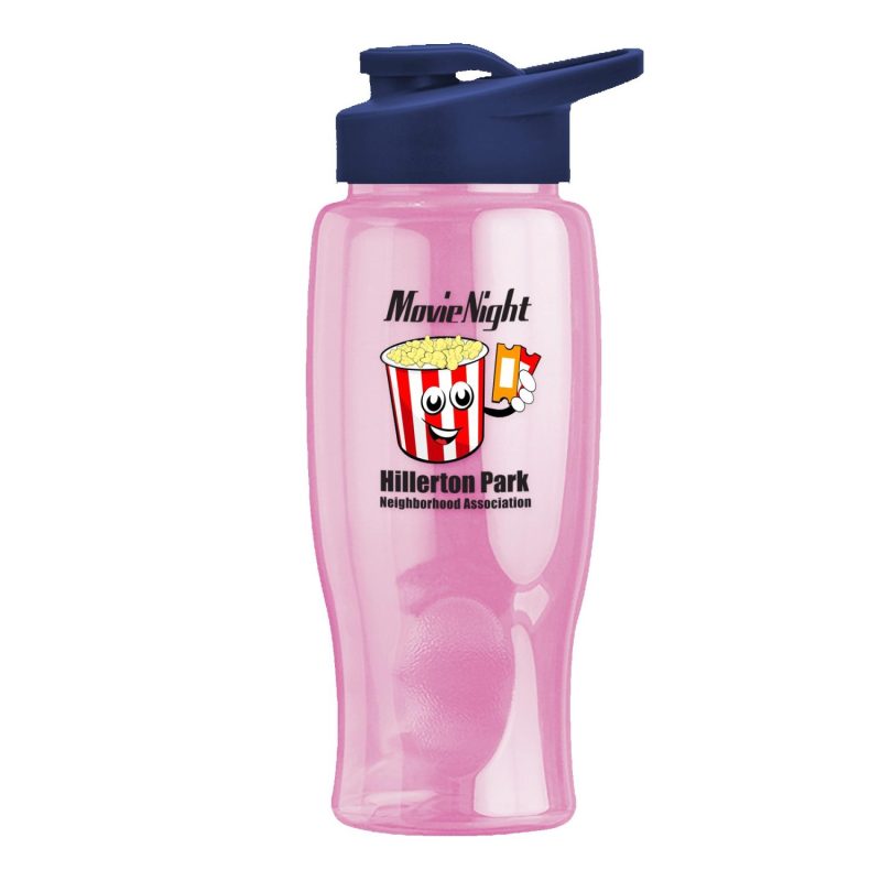 Garyline® Poly+ Bottle with Drink-Thru Lid - 27 oz.-6