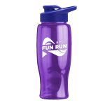 Garyline® Poly+ Bottle with Drink-Thru Lid - 27 oz.-9