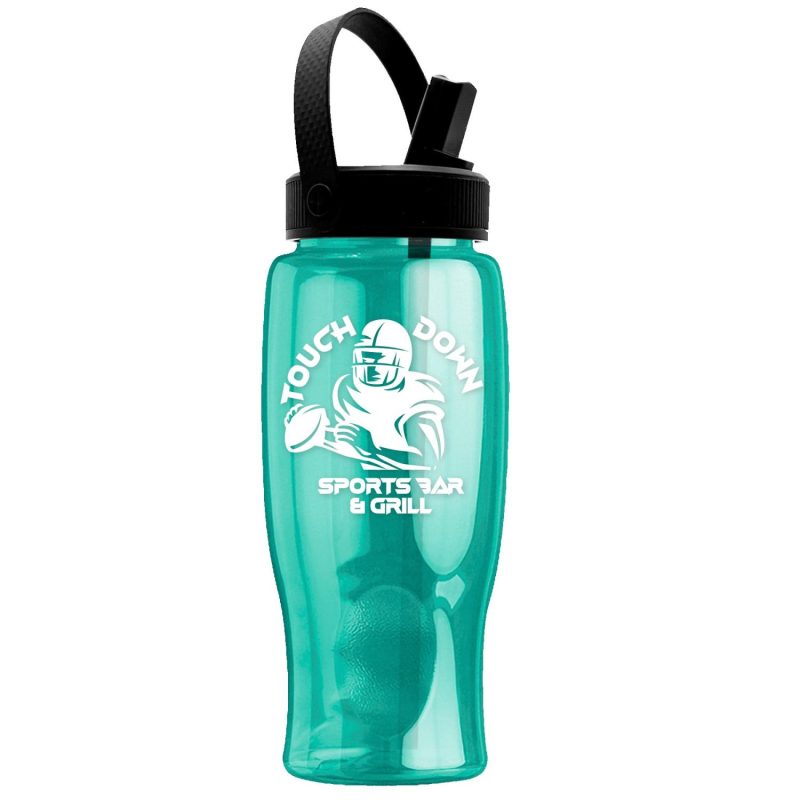 Garyline® Poly+ Bottle with Flip-Straw