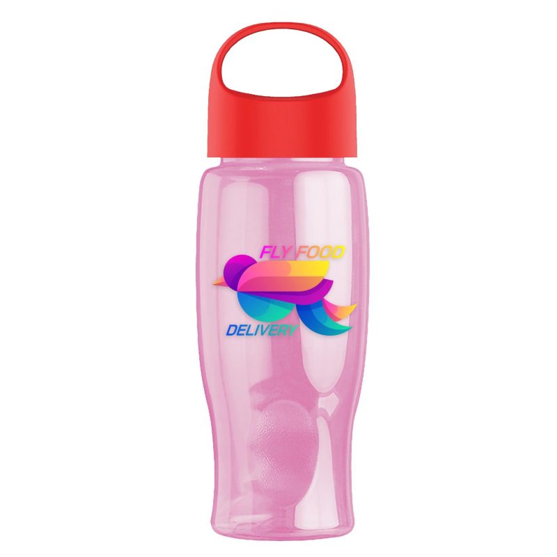 Garyline® Poly+ Bottle with Oval Crest Lid - 27 oz.-6