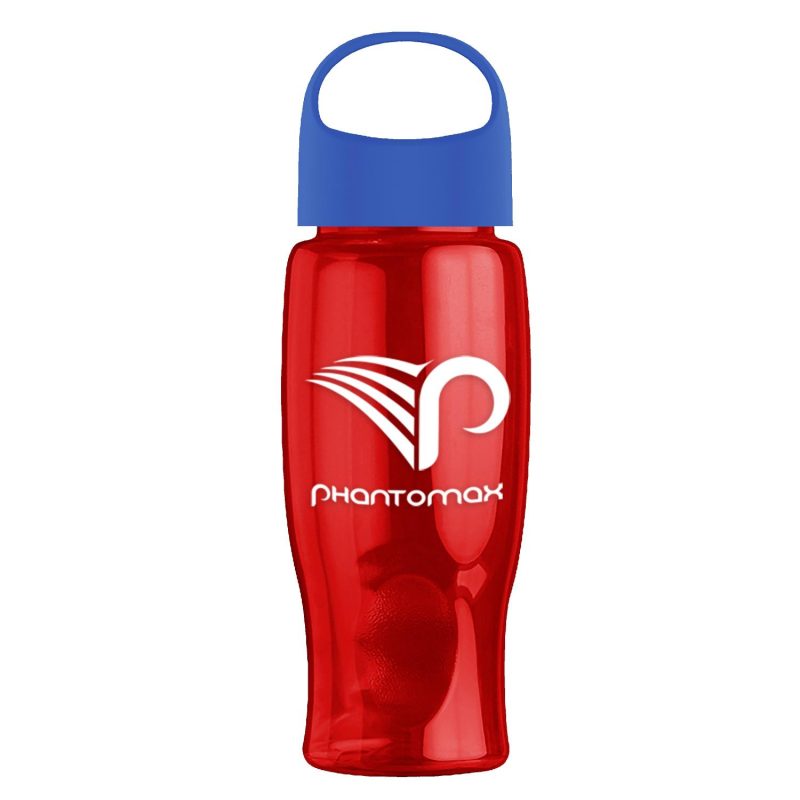 Garyline® Poly+ Bottle with Oval Crest Lid - 27 oz.-7