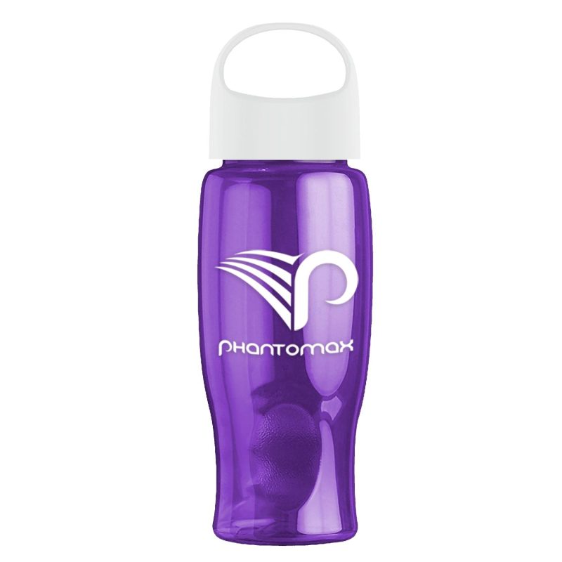 Garyline® Poly+ Bottle with Oval Crest Lid - 27 oz.-9