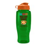 Garyline® Poly+ Recycled Bottle with Flip Lid - 27 oz.-4