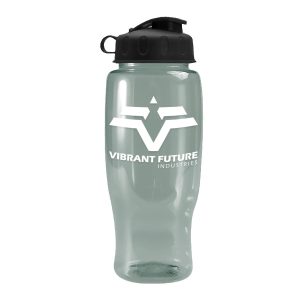 Garyline® Poly+ Recycled Bottle with Flip Lid - 27 oz.-1