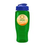 Garyline® Poly+ Recycled Bottle with Flip-Top Lid - 27 oz.-6