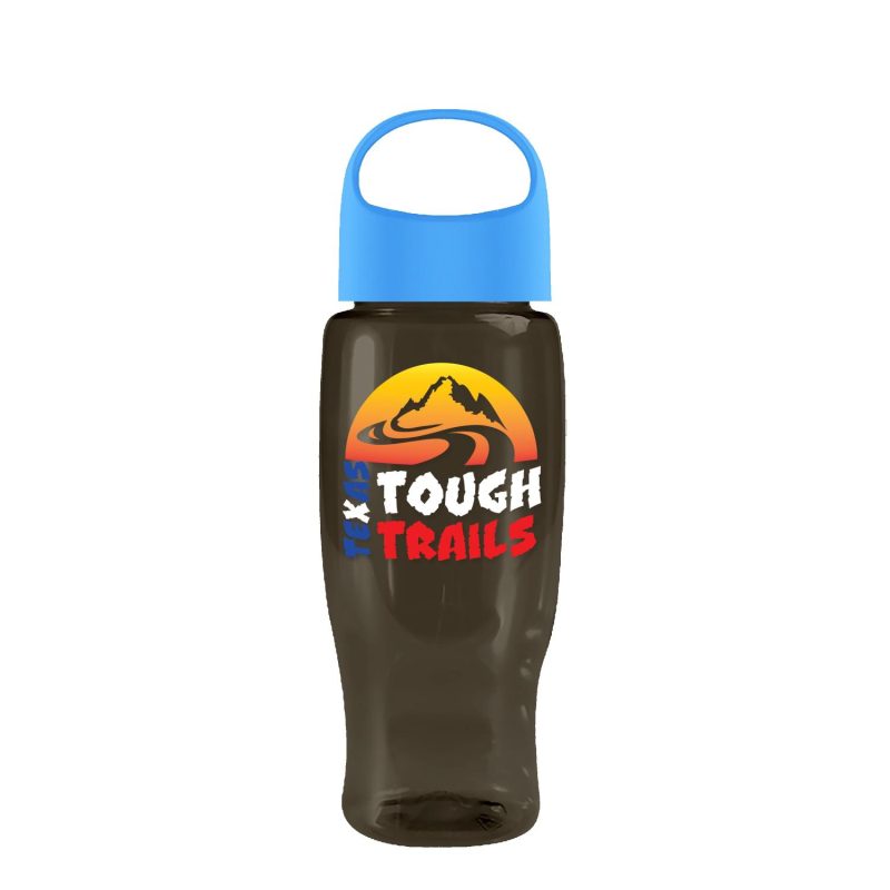 Garyline® Poly+ Recycled Bottle with Oval Crest Lid - 27 oz.-2