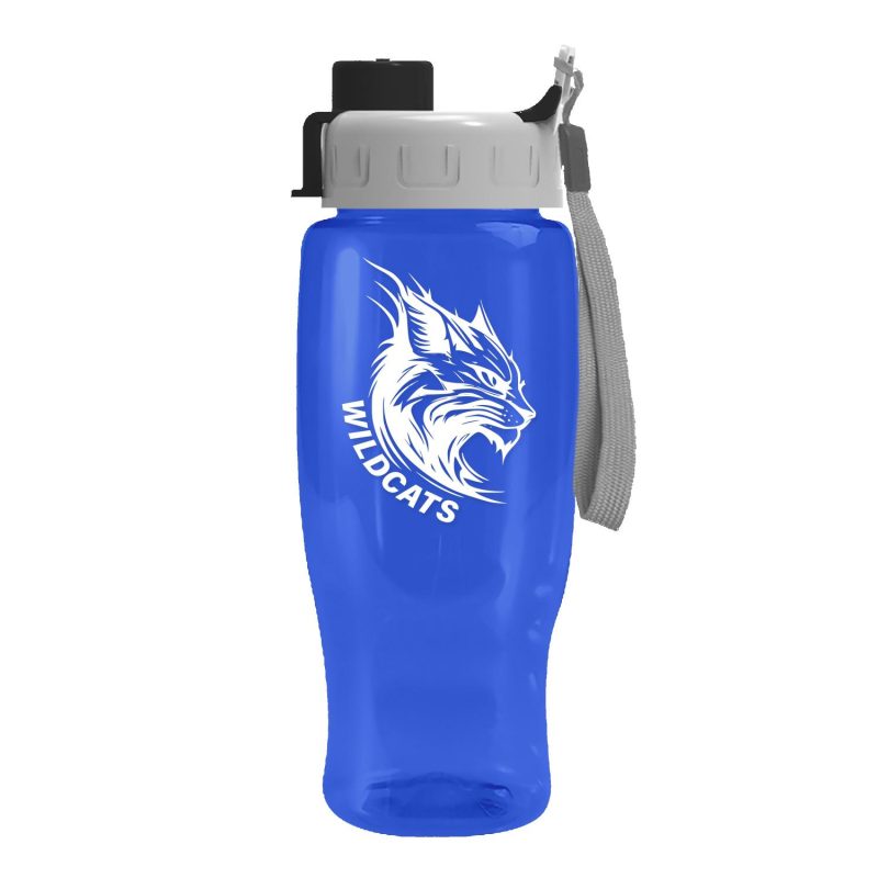 Garyline® Poly+ Recycled Bottle with Quick-Snap Lid - 27 oz.-3