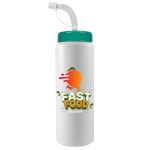 Garyline® Quart Sport Bottle with Straw Lid - 32 oz.-8