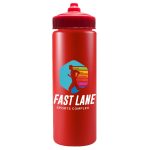 Garyline® Quart Sport Bottle with Valve Lid - 32 oz.-4