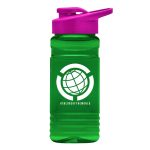 Garyline® RPET Bottle with Drink-Thru Lid - 20 oz.-6