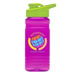 Garyline® RPET Bottle with Drink-Thru Lid - 20 oz.-7