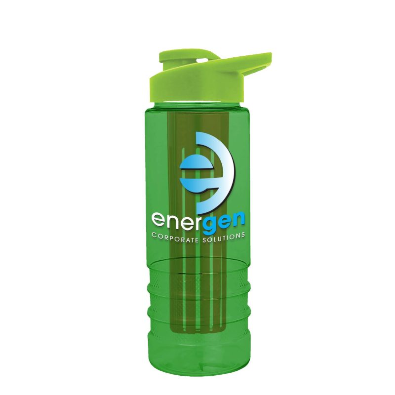 Garyline® Salute Bottle with Drink-Thru Lid and Infuser - 24 oz.-7