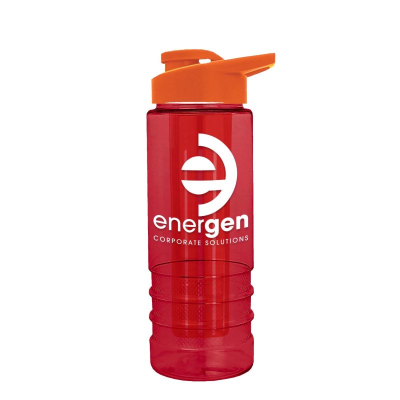 Garyline® Salute Bottle with Drink-Thru Lid and Infuser - 24 oz.-8