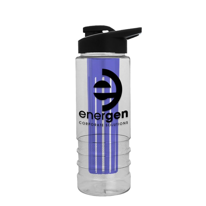 Garyline® Salute Bottle with Drink-Thru Lid and Infuser - 24 oz.-1