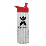 Garyline® Salute Bottle with Flip-Straw Lid - 24 oz.-2