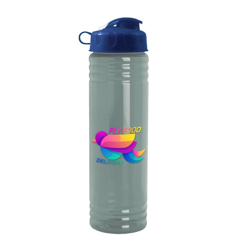 Garyline® Slim Fit RPET Bottle with Flip Lid - 24 oz.-2