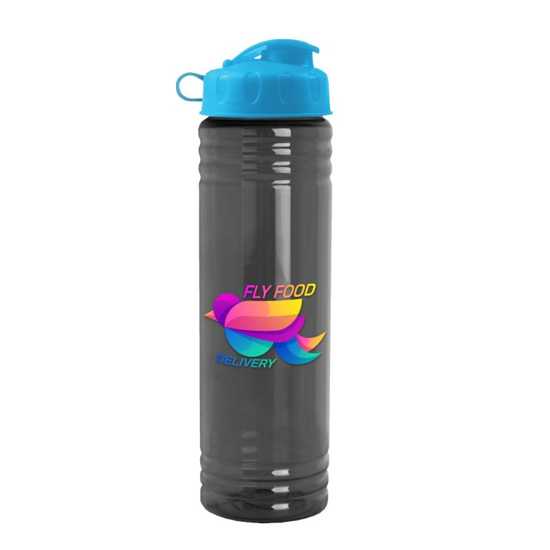 Garyline® Slim Fit RPET Bottle with Flip Lid - 24 oz.-3