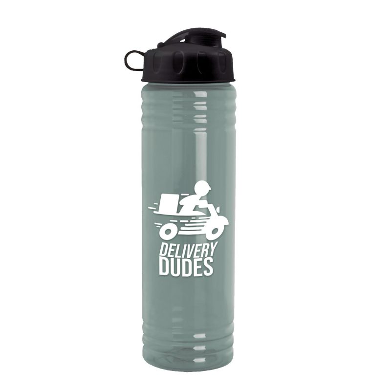 Garyline® Slim Fit RPET Bottle with Flip Lid - 24 oz.-1