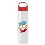 Garyline® Slim Fit RPET Bottle with Oval Crest Lid - 32 oz.-9