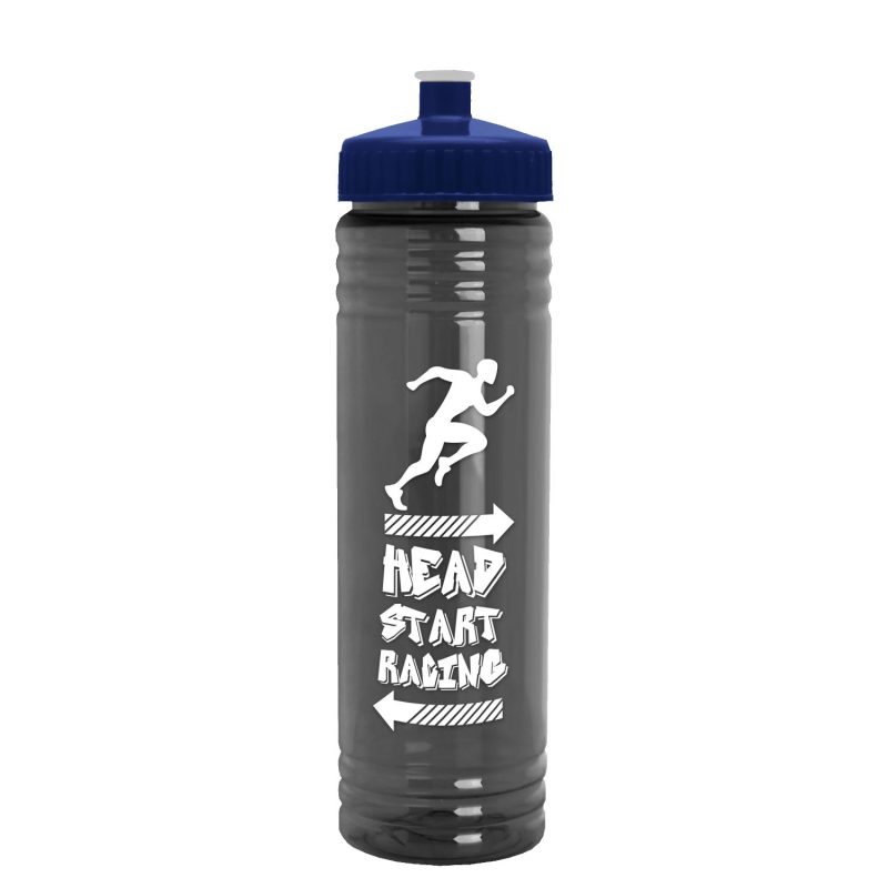 Garyline® Slim Fit RPET Bottle with Push-Pull Lid - 24 oz.-5
