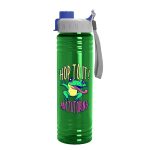 Garyline® Slim Fit RPET Bottle with Quick-Snap Lid - 24 oz.-4