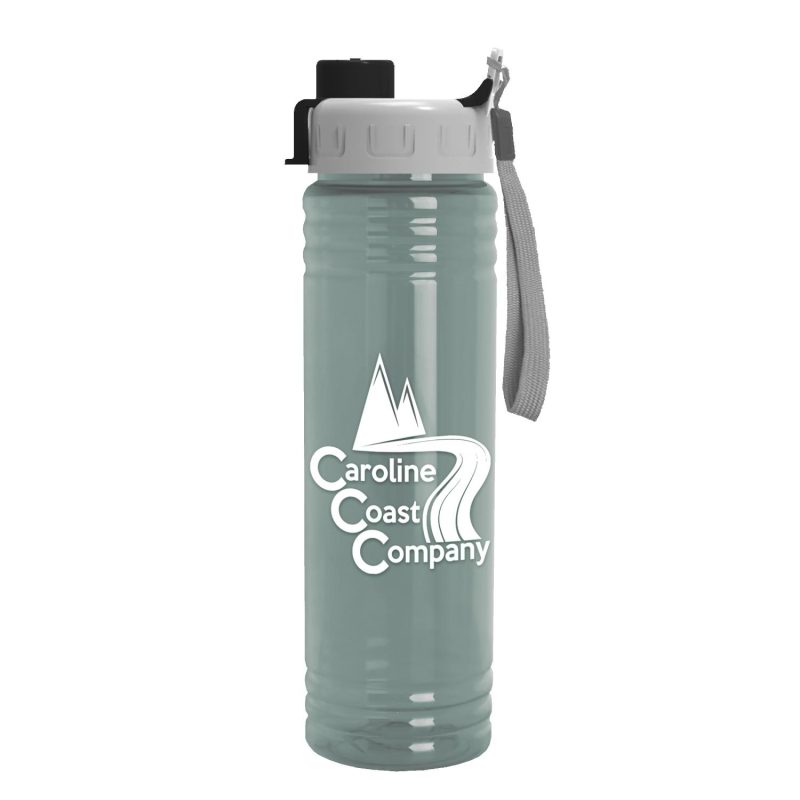 Garyline® Slim Fit RPET Bottle with Quick-Snap Lid - 24 oz.-1