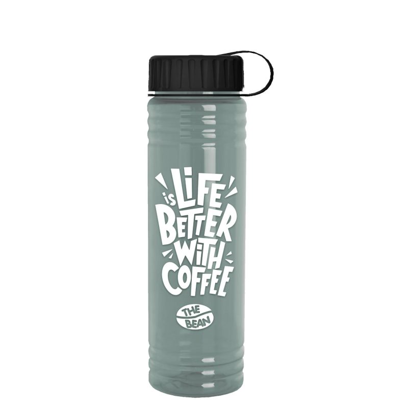 Garyline® Slim Fit RPET Bottle with Tethered Lid - 24 oz.-1