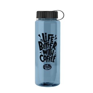Garyline® Slim Fit RPET Bottle with Tethered Lid - 32 oz.-1