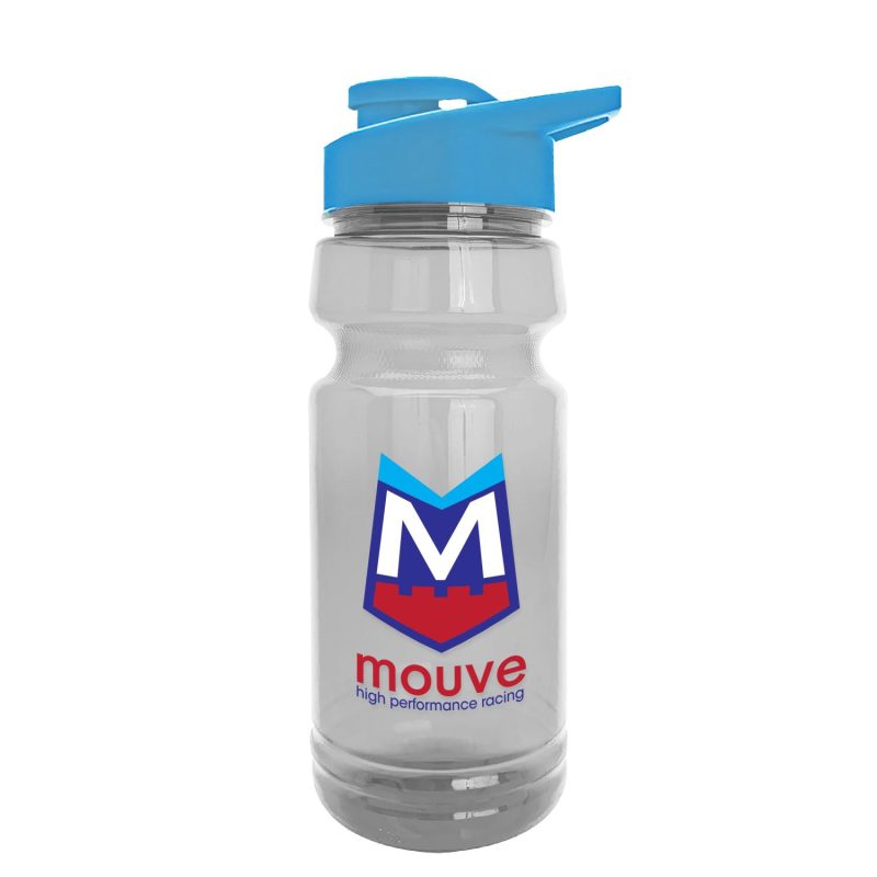 Garyline® Trainer Clear Bottle with Drink-Thru Lid - 24 oz.-2