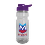 Garyline® Trainer Clear Bottle with Drink-Thru Lid - 24 oz.-10