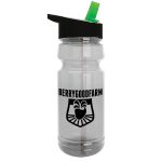 Garyline® Trainer Clear Bottle with Flip-Straw Lid - 24 oz.-3