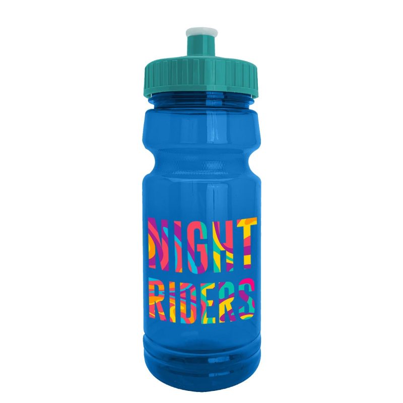 Garyline® Trainer RPET Bottle with Push-Pull Lid - 24 oz.-8