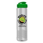 Garyline® Wave Tritan® Bottle with Flip-Top Lid - 24 oz.-2