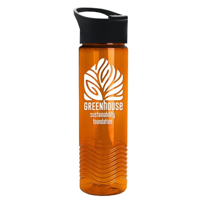 Garyline® Wave Tritan® Bottle with Pop-Up Lid - 24 oz.-5