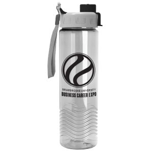 Garyline® Wave Tritan® Bottle with Quick-Snap Lid - 24 oz.-1