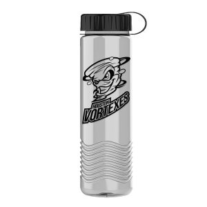 Garyline® Wave Tritan® Bottle with Tethered Lid - 24 oz.-1