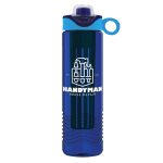 Garyline® Wave Tritan® Bottle with Two-Tone Drink-Thru Lid with Silicone Loop and Infuser - 24 oz.-3