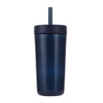 Havana 22 oz Recycled Polypropylene Tumbler with Silicone Straw-3