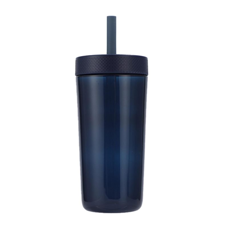 Havana 22 oz Recycled Polypropylene Tumbler with Silicone Straw-3