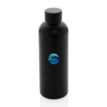 Impact Recycled Stainless Steel Vacuum Bottle - Black-3