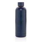 Impact Recycled Stainless Steel Vacuum Bottle - Blue-2