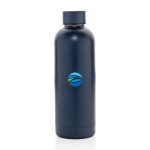 Impact Recycled Stainless Steel Vacuum Bottle - Blue-1