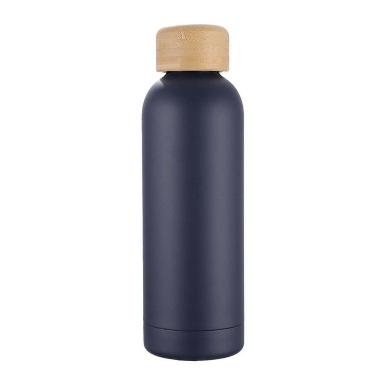Lexi 17 oz Eco-Friendly Vacuum Stainless Steel Bottle w/ Bamboo Lid-5